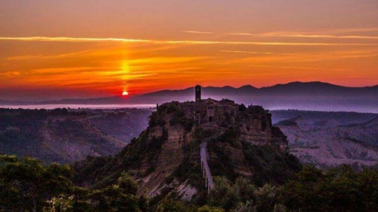 Villa "Profumo Di Tiglio" à Bagnoregio Extérieur photo